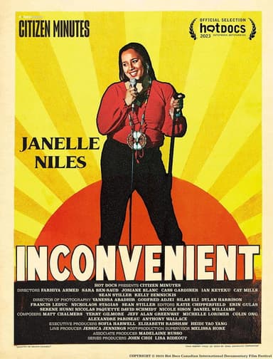 Janelle Niles: Inconvenient poster