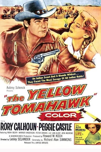 The Yellow Tomahawk poster