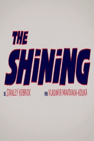 Short Cuts : The Shining poster