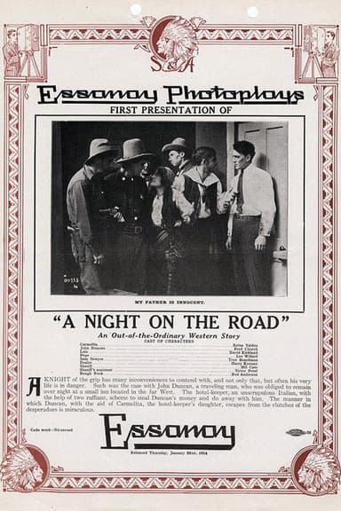 A Night on the Road poster