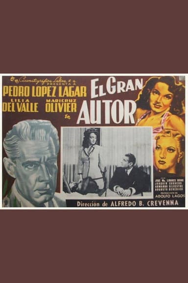 El gran autor poster