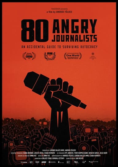 80 Angry Journalists poster