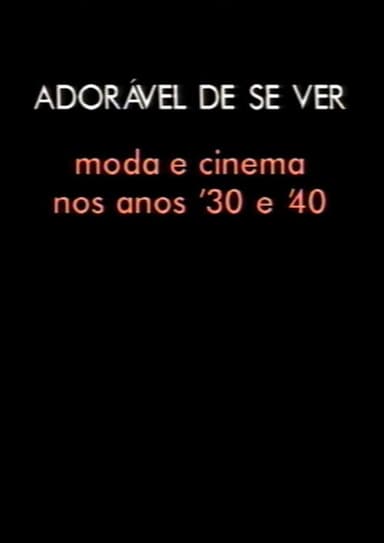 Adorável de se ver poster