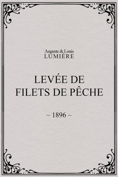 Levée de filets de pêche poster