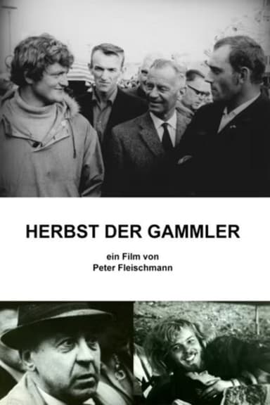 Herbst der Gammler poster