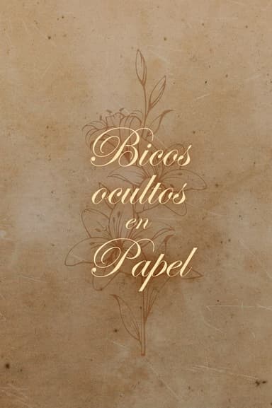 Bicos ocultos en Papel poster