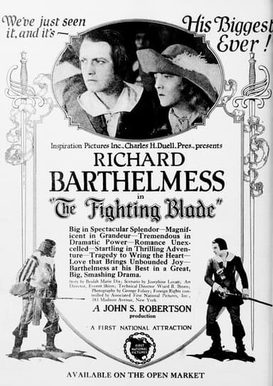 The Fighting Blade poster