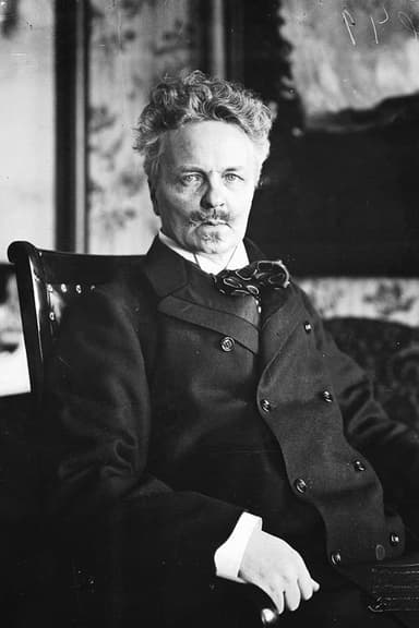 August Strindberg - Ett författarliv poster