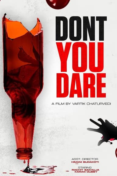 Don't You Dare poster