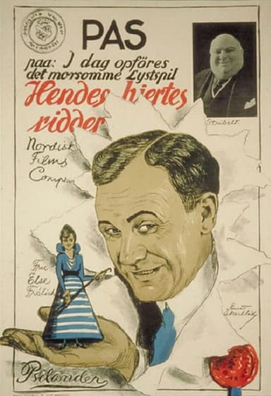 Hendes Hjertes Ridder poster