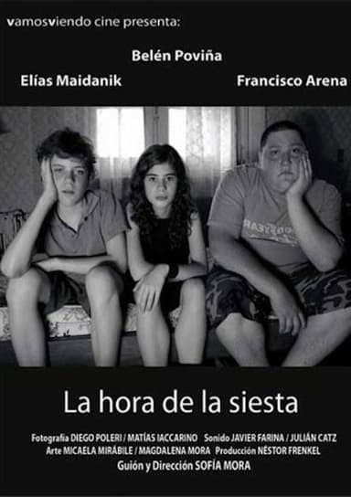 La hora de la siesta poster