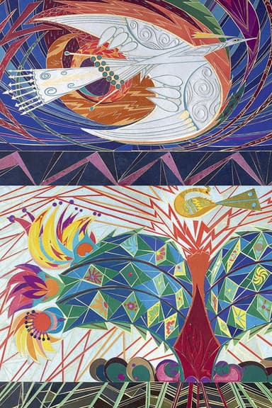 Stone painting poster