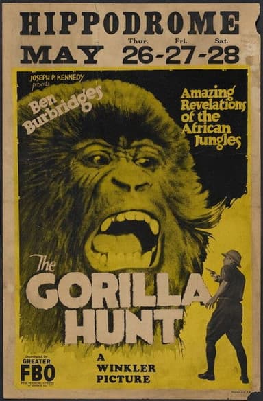 The Gorilla Hunt poster