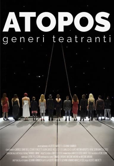 Atopos, theatrical genders poster
