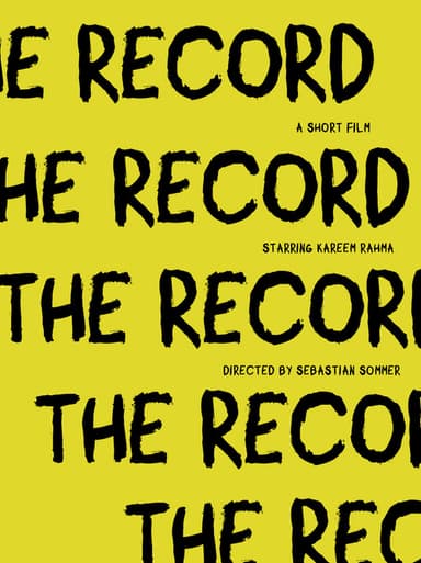 The Record poster