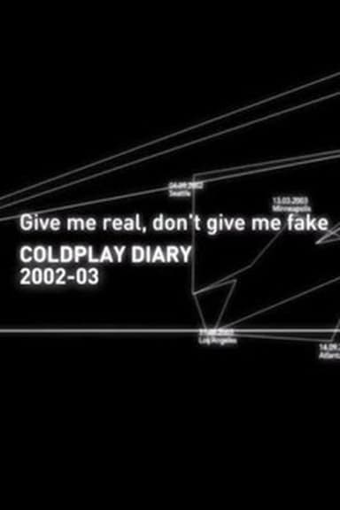 Coldplay Diary 2002-03 poster