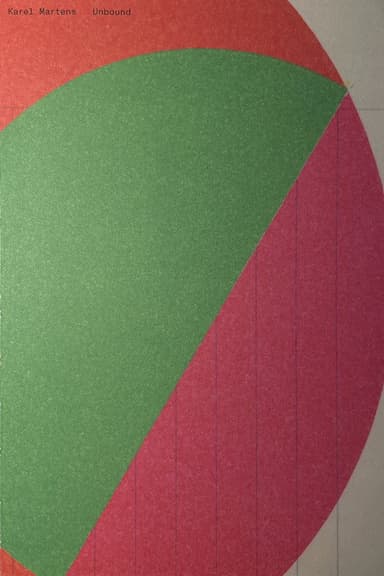 Karel Martens Unbound poster