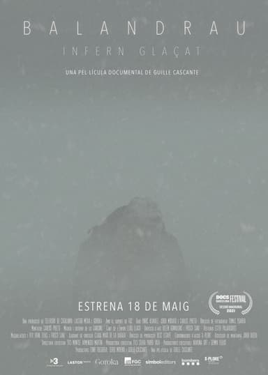 Balandrau, infern glaçat poster