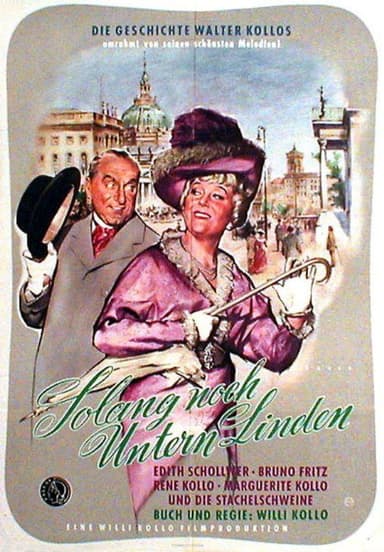 Solang' noch Unter'n Linden poster