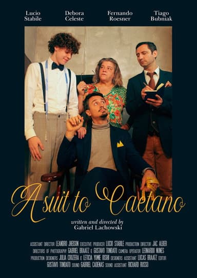 Pano pra Caetano poster