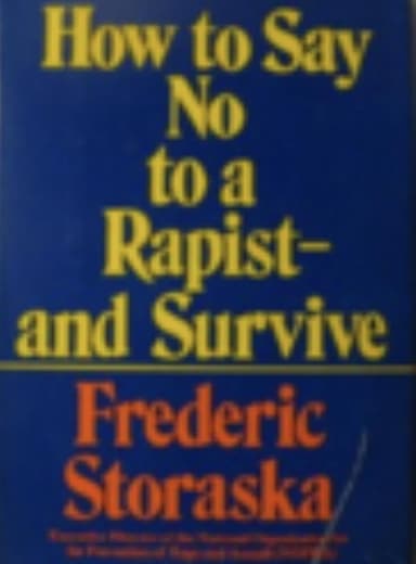 How to Say 'No' to a Rapist... and Survive poster