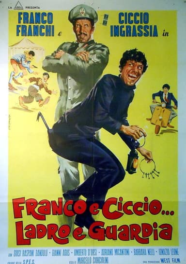 Franco and Ciccio... Robber and Cop poster