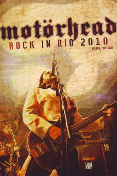 Motörhead - Rock in Rio 2010 poster