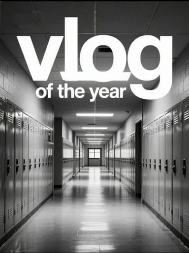 Vlog de l'année 2024-2025 poster