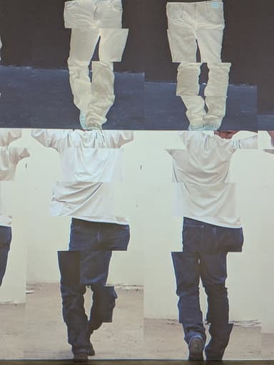 Contrapposto Studies, I through VII poster