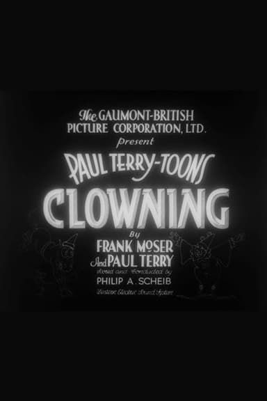 Clowning poster