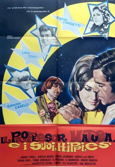 Il professor Matusa e i suoi hippies poster