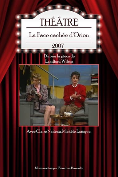 La Face cachée d'Orion poster
