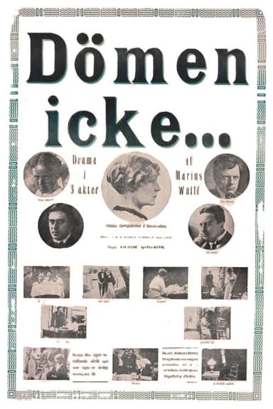 Judge Not poster