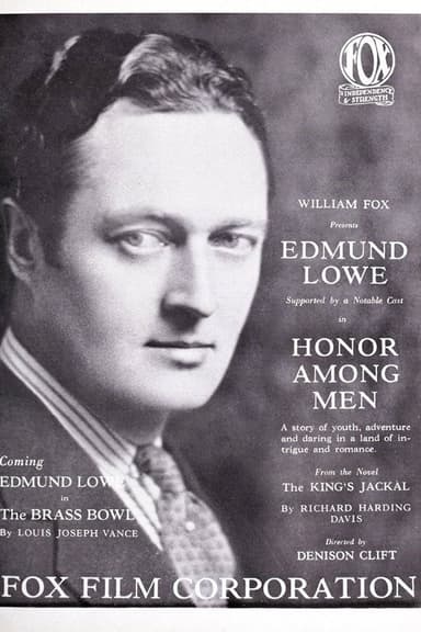 Honor Among Men poster