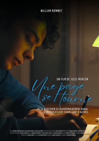 Une page se tourne poster