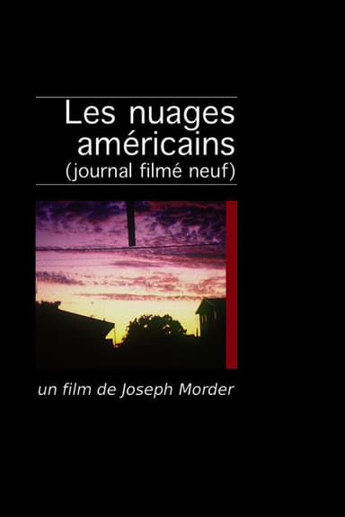 Les nuages américains poster