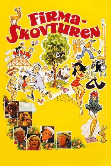 Firmaskovturen poster