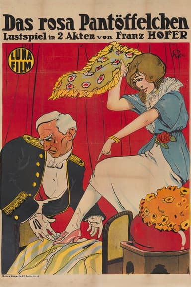 Das rosa Pantöffelchen poster