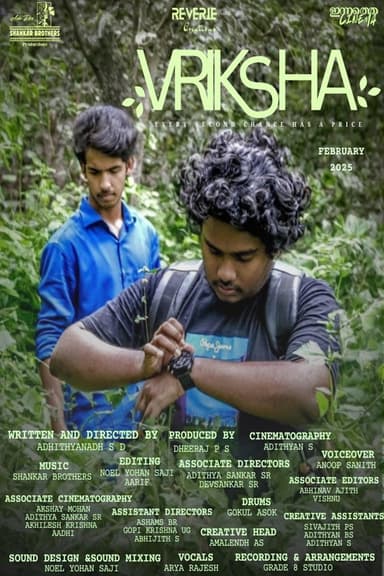 Vriksha: Every Second Chance has a Price poster