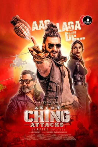 Agent Ching Attacks poster