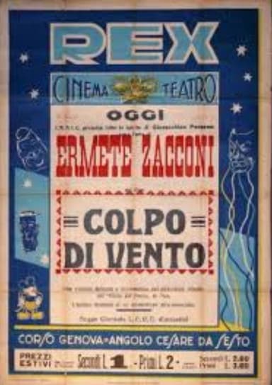 Coup de vent poster