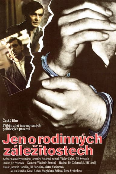 Jen o rodinných záležitostech poster