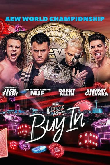 AEW Double or Nothing 2023: The Buy In poster
