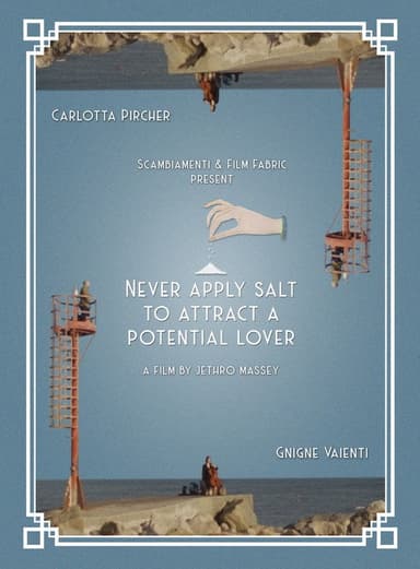 Never apply salt to attract a potential lover poster