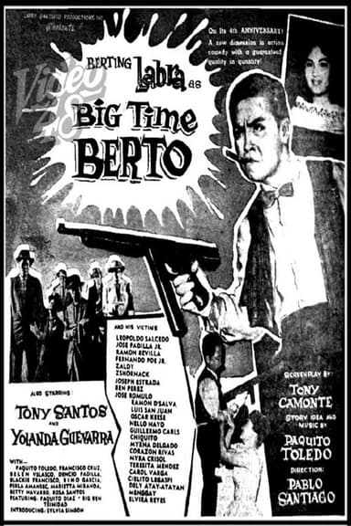 Bigtime Berto poster