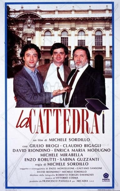 La cattedra poster