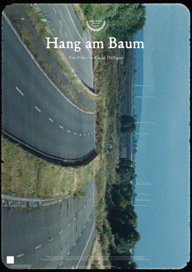 Leaning on the tree poster