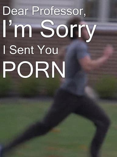 Dear Professor, poster