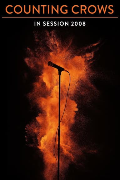 Counting Crows in Session 2008 poster
