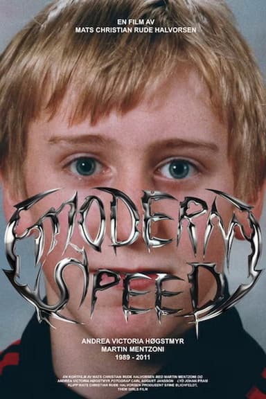 Modern Speed poster